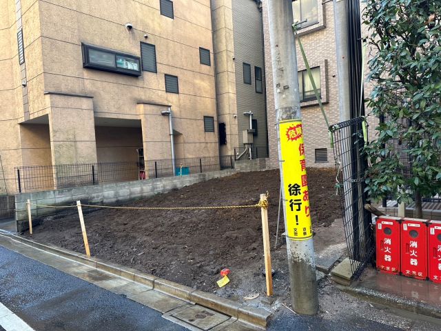木造２階建て解体工事(東京都文京区小石川)　工事後の様子です。